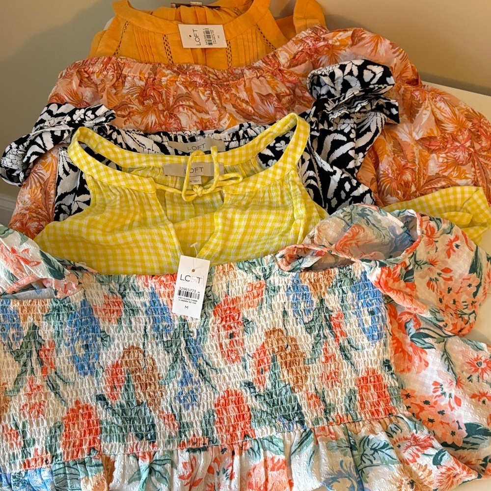 Loft 5 Women's Tops - Yellow, Orange, Black, White, Blue, Green, Pink